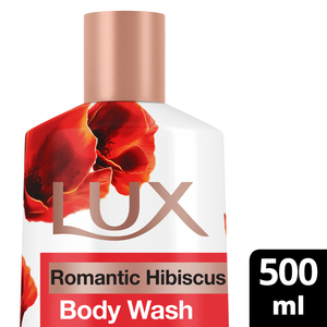 Lux Body Wash Romantic Hibiscus Opulent Fragrance 500ml