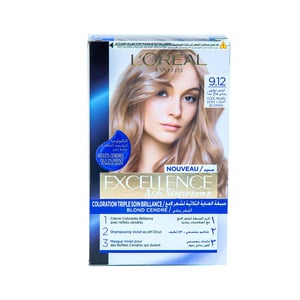 L'Oreal Paris Excellence 9.12 Cool Pearl Very Light Blonde 1pkt
