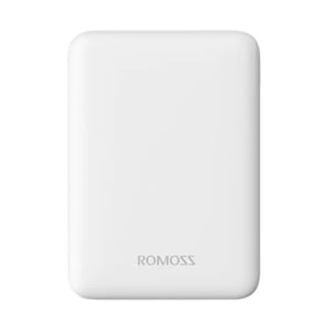 Romoss Pure 5, 5000mAh Input: Micro USB,Output: 2 x USB Power Bank – White