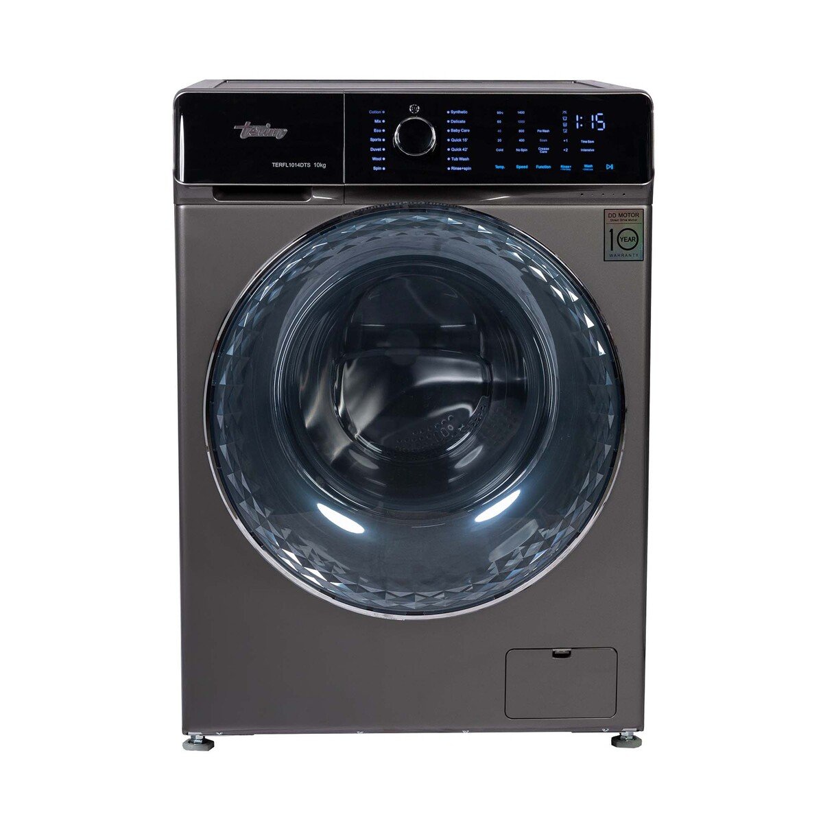Terim Front Load Washing Machine TERFL1014DTS 10KG
