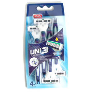 LuLu Uni3 Disposable Razor 4pcs