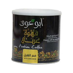 اشتري قم بشراء قهوة عربية ابو عوف بالهيل 250 جم Online at Best Price من الموقع - من لولو هايبر ماركت Coffee في الكويت