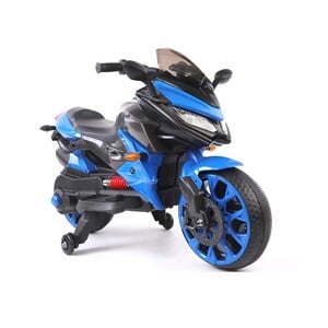 Skid Fusion Kids Battery Operated Motor Bike 6188 Blue