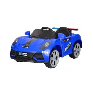 Skid Fusion Kids Battery Operated Ride On Car 911 Blue
