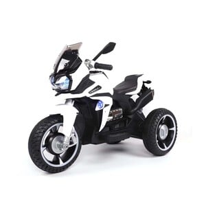 Skid Fusion Kids Battery Operated Ride On Bike R1600GS White