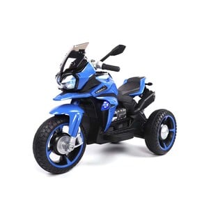 Skid Fusion Kids Battery Operated Ride On Bike R1600GS Blue