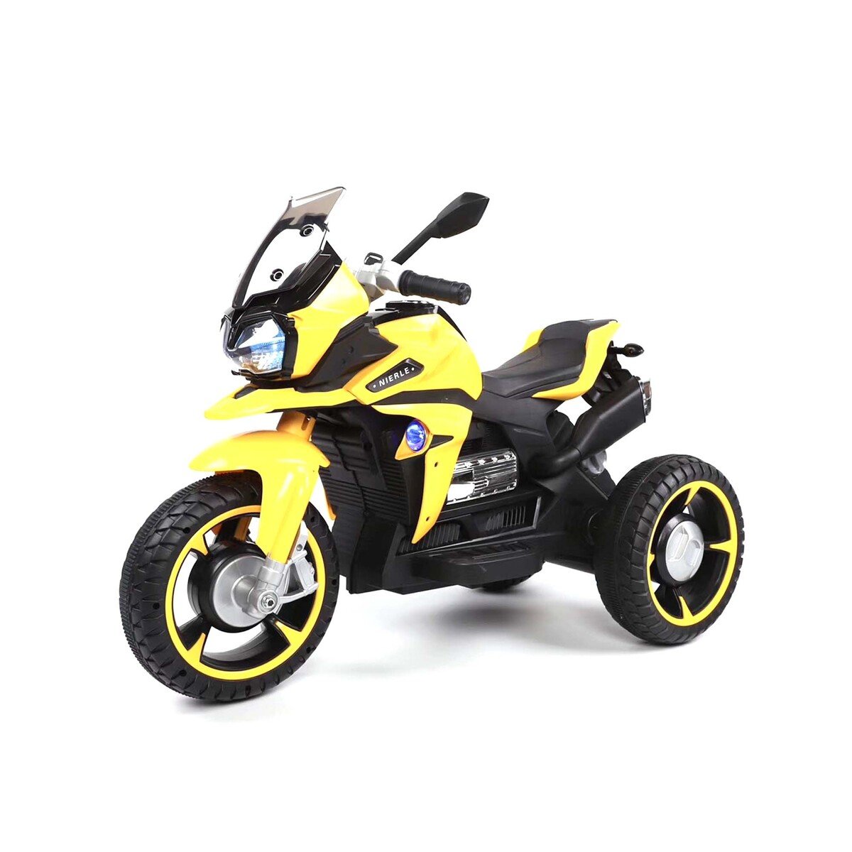 Skid Fusion Kids Battery Operated Ride On Bike R1600GS Yellow