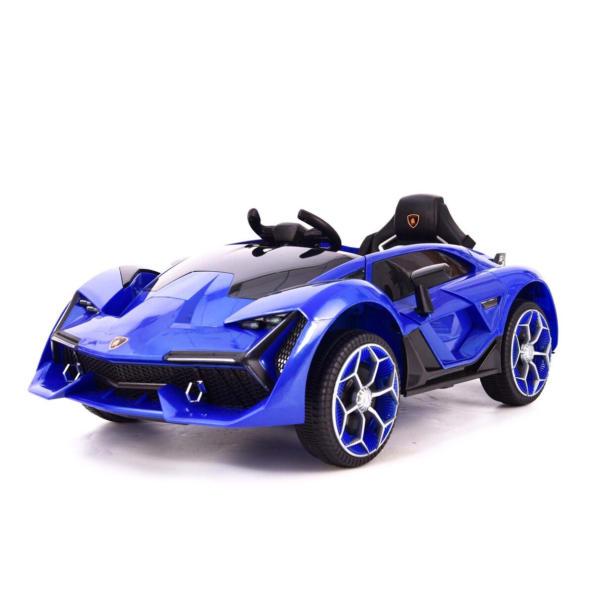 Skid Fusion Kids Battery Operated Motor Opendoor Car NEL603 Blue
