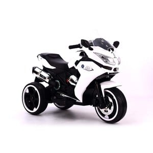 Skid Fusion Kids Battery Operated Motor Bike R1200GS White