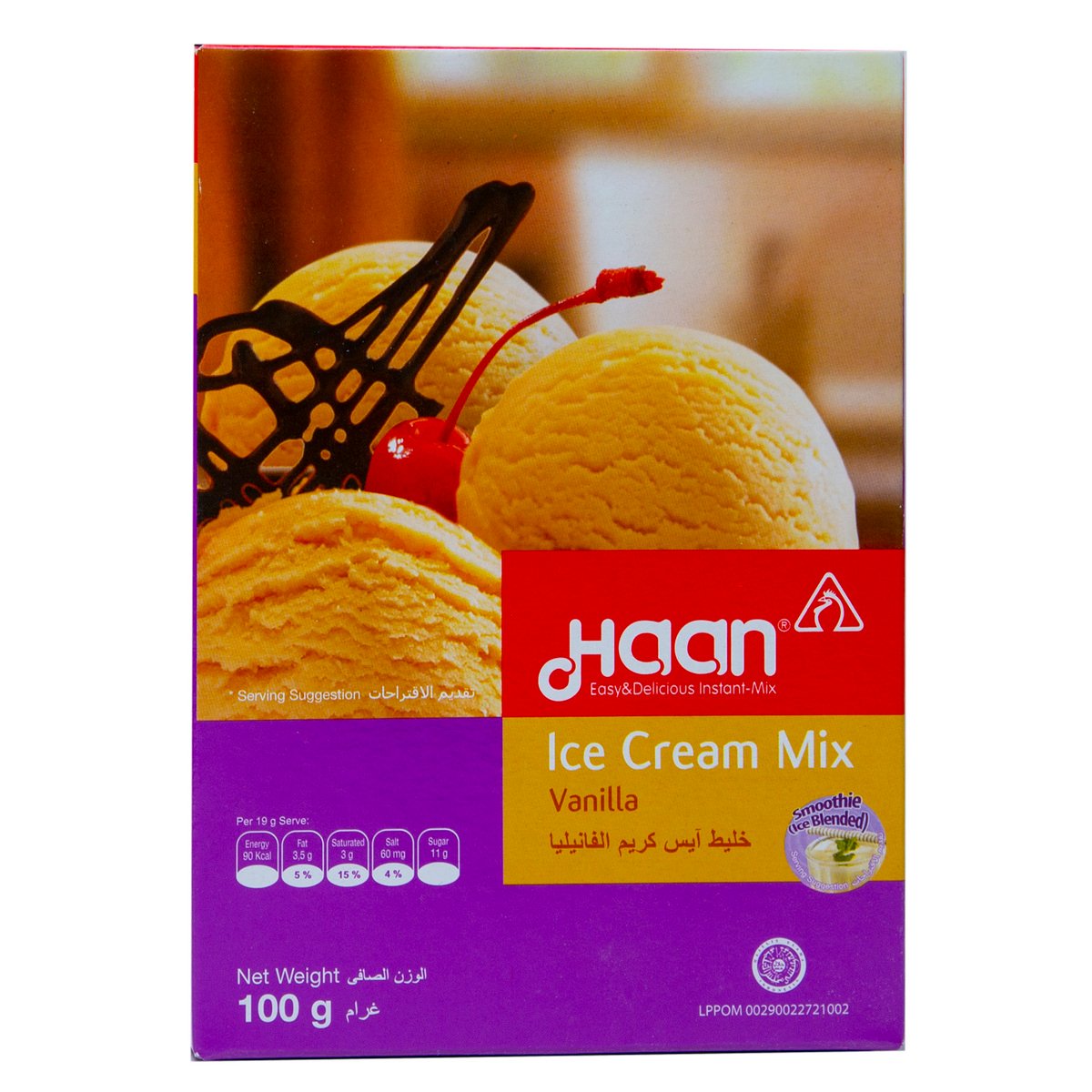 Haan Ice Cream Mix Vanilla 100 g