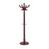 Maple Leaf Wooden Coat Hanging Rack Stand Long M-69 Brown