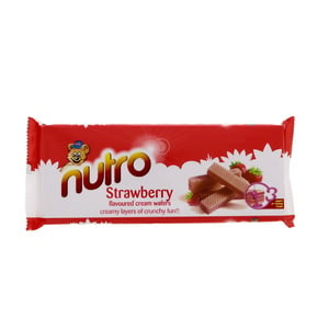 Nutro Strawberry Flavoured Cream Wafers 75g