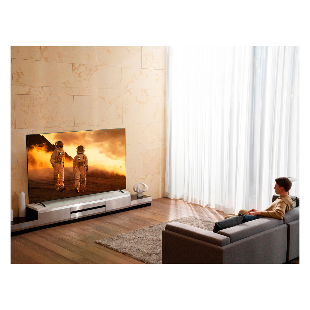 LG 4K NanoCell Smart TV 55 Inch NANO75 Series New 2021 Cinema Screen Design 4K Active HDR webOS Smart with ThinQ AI 55NANO75VPA