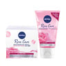 Nivea Rose Care Moisturizing Gel Cream 50 ml + Facewash 150 ml