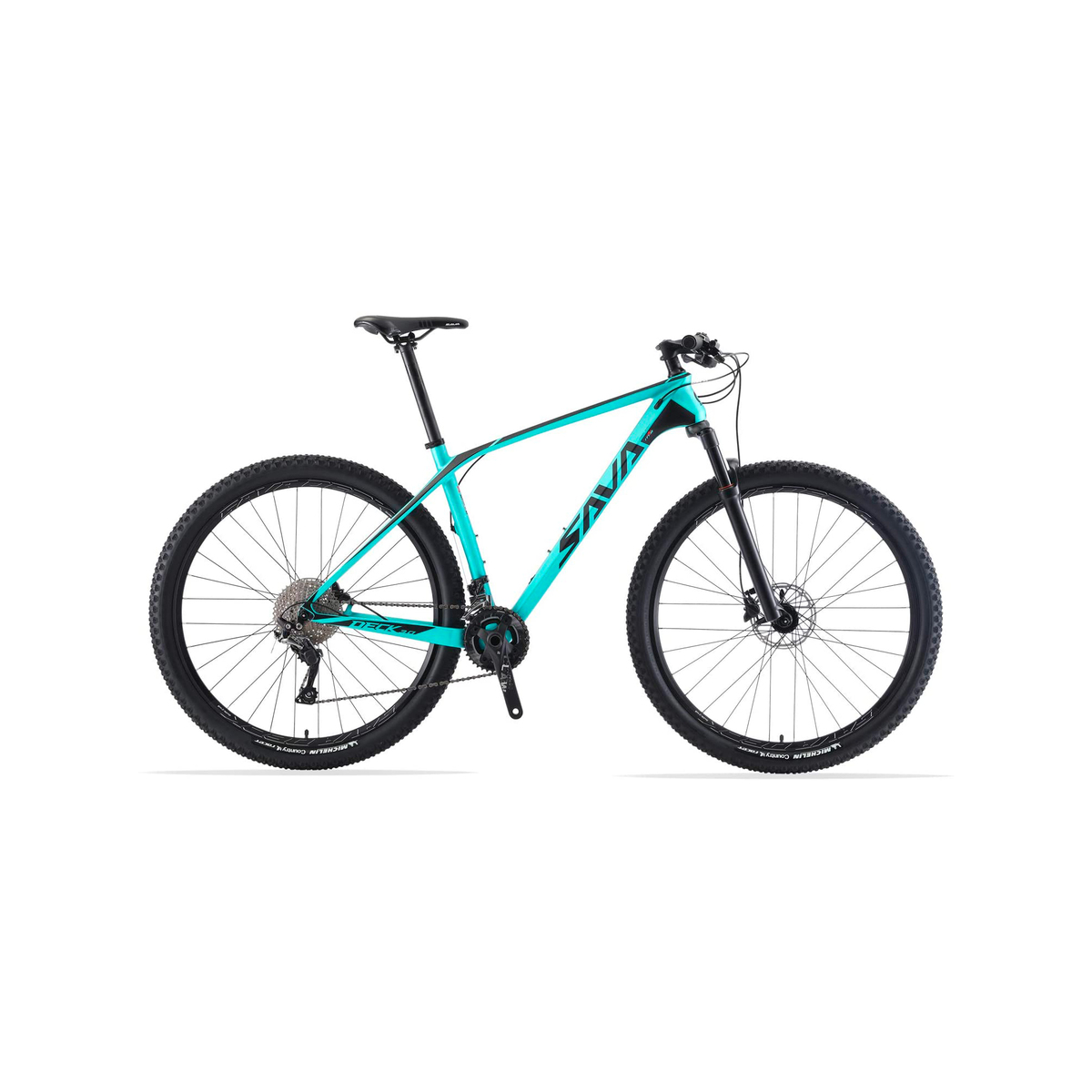 Sava Carbon Mountain Bike Tail MTB Bicycle 6.0 29" Blue & Black