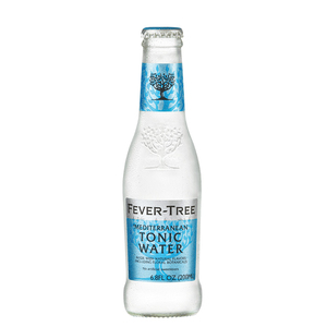 Fever Tree Mediterranean Tonic Soda Water 4 x 200 ml