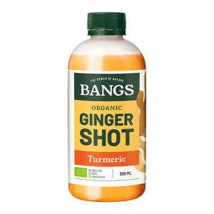 Bangs Organic Ginger Shot Turmeric 300 ml