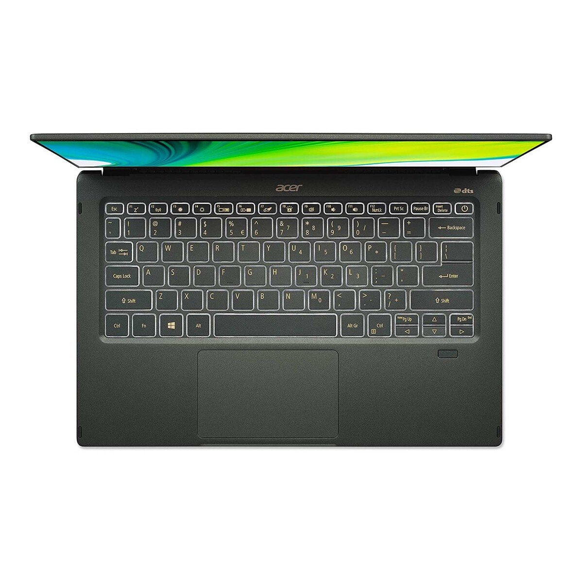 Acer Swift 5 SF514-55GT-54EV Laptop,intel Core i5-1135G7 ,8 GB RAM,512 GB SSD ,2 GB NVIDIA GeForce MX350,Windows 10 Pro,Mist Green