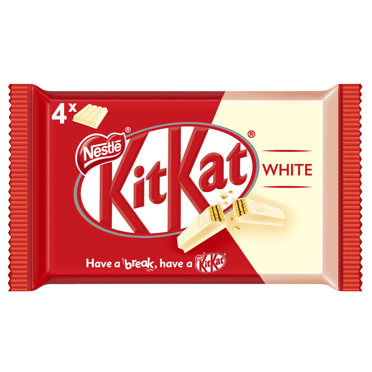 Nestle KitKat 4 Finger White Chocolate Bar 41.5 g