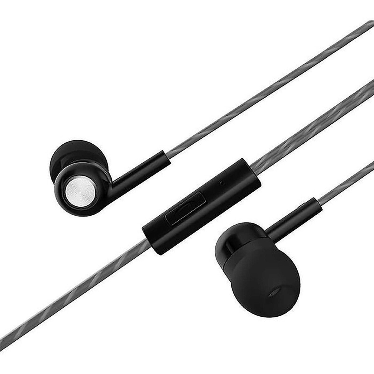 Motorola Pace 115 In-Ear Headphones, Rich HD Sound, Tangle-Free Cable Black