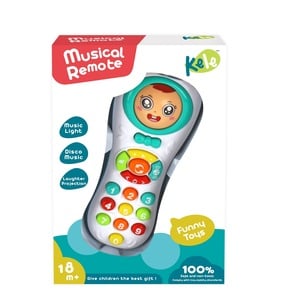First Step Battery Operated Musical Remote KL270810