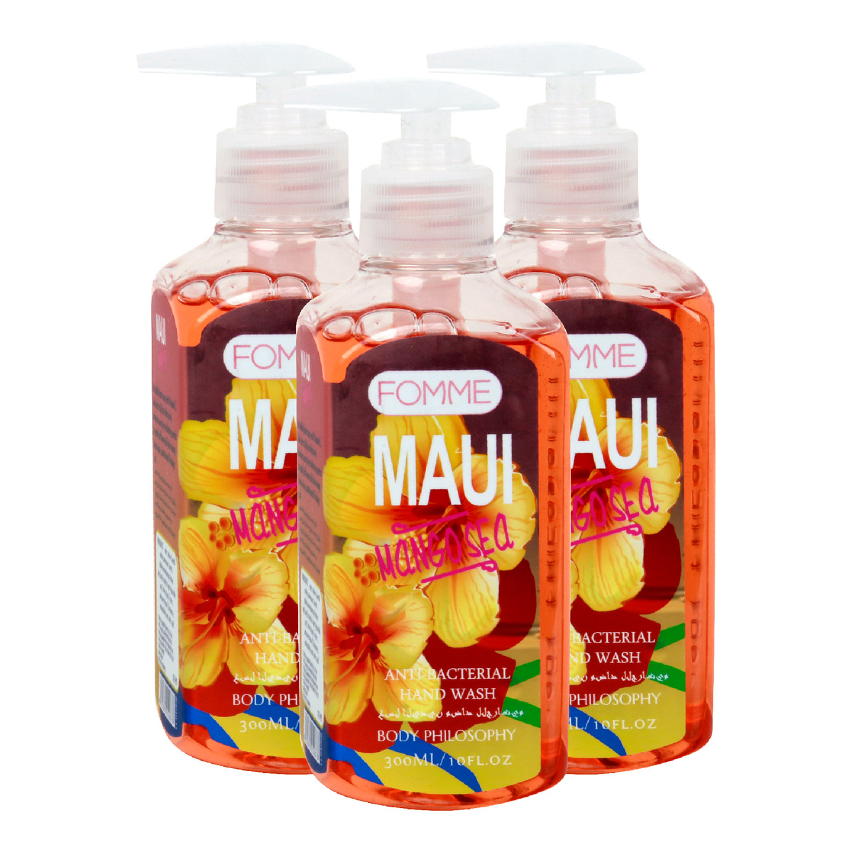 Fomme Anti-Bacterial Handwash Assorted 3 x 300ml