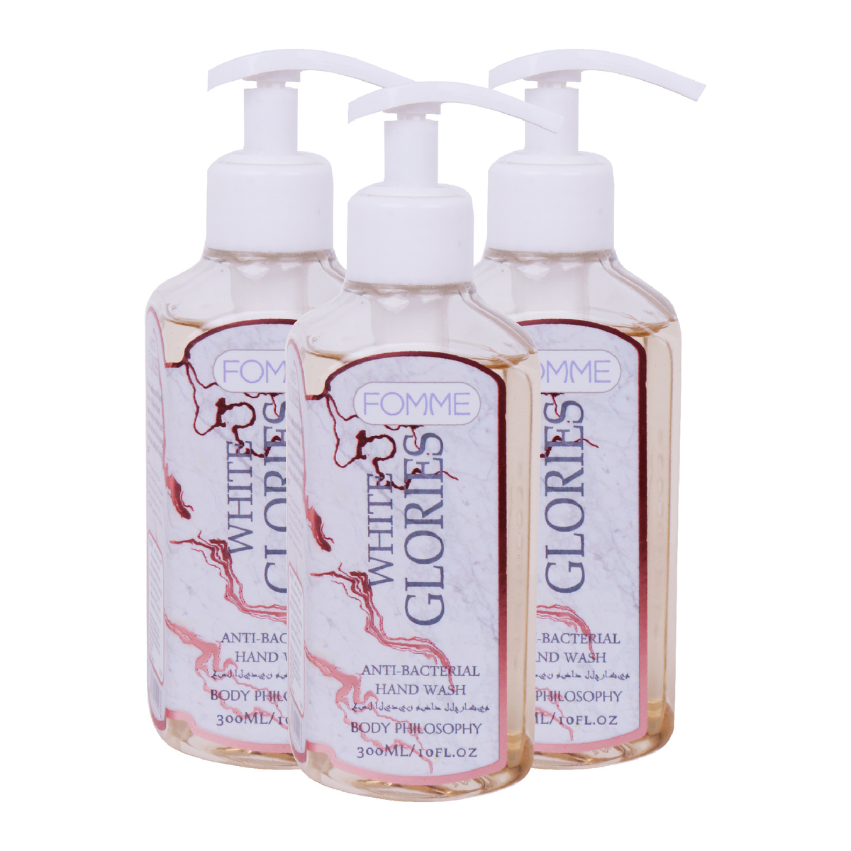 Fomme Anti-Bacterial Handwash Assorted 3 x 300ml