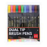 Gigis Dual Tip Brush Pen 12pcs Assorted