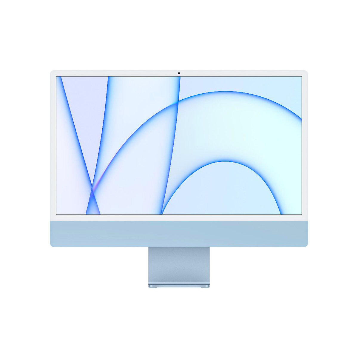 Apple 24-inch iMac with Retina 4.5K display: Apple M1 chip with 8?core CPU and 8?core GPU, 512GB - Blue (MGPL3A/A) English Keyboard