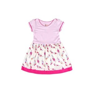 Reo Infant Girls Dress B71G410B Pink, 9-12M