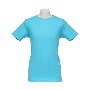 Cortigiani Boys Basic T-Shirt Short Sleeve Round Neck Turquoise 2Y