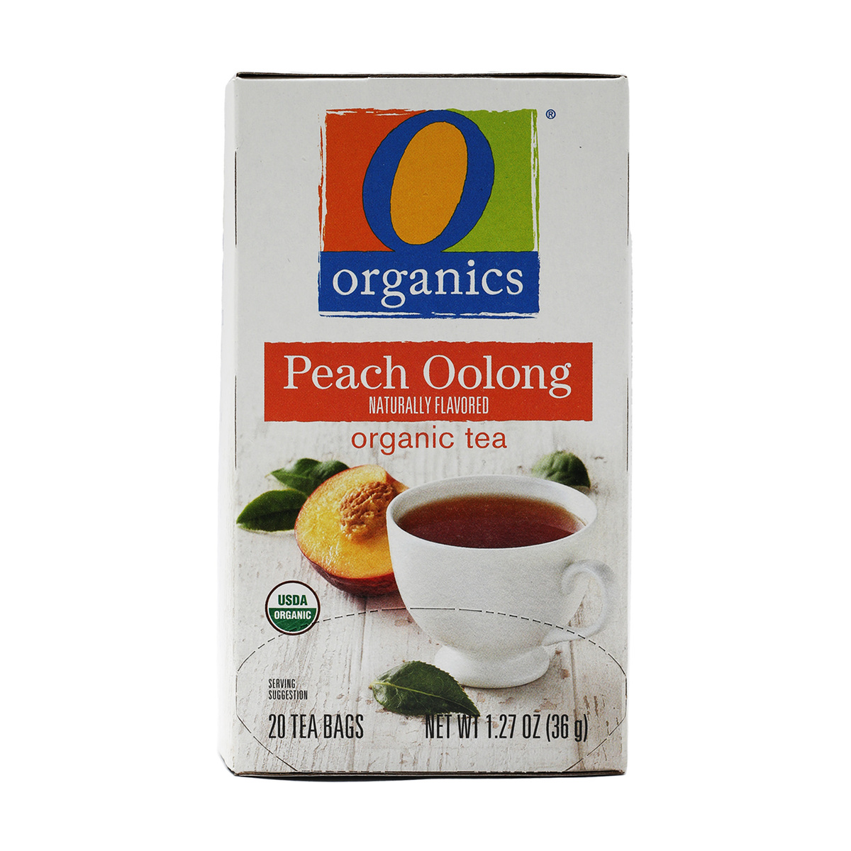 Organics Peach Oolong Tea 20 Teabags