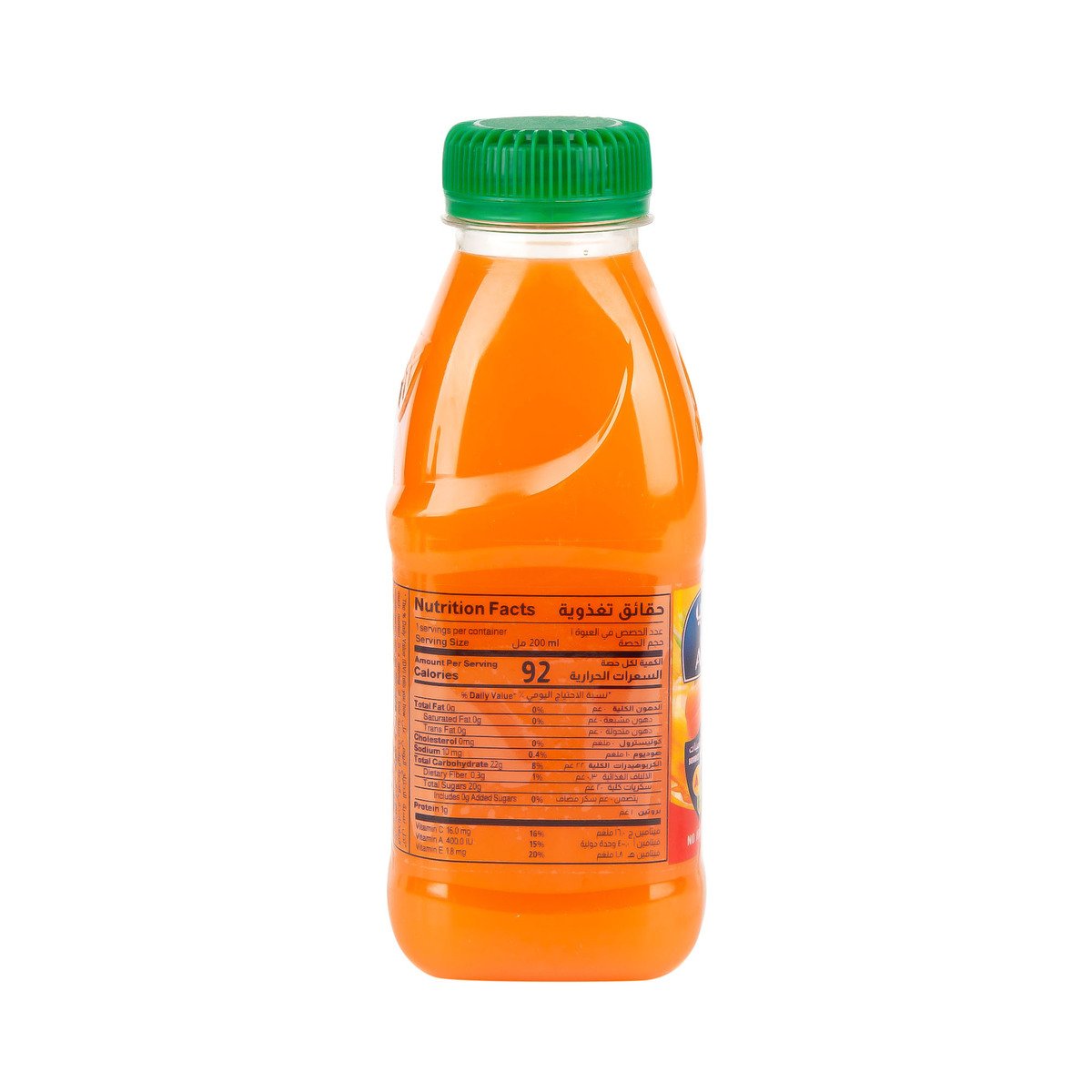 المراعي عصير الفواكة المشكلة والبرتقال والجزر 200 مل