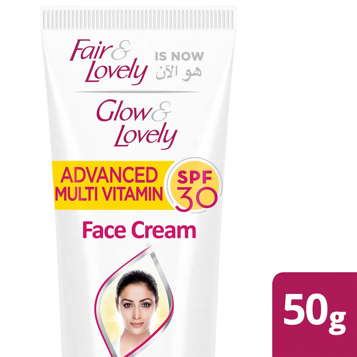 Buy Glow & Lovely Face Cream Advanced Multi-Vitamin SPF 30 + Vita Glow 50 g Online at Best Price | Sun Care | Lulu UAE in UAE