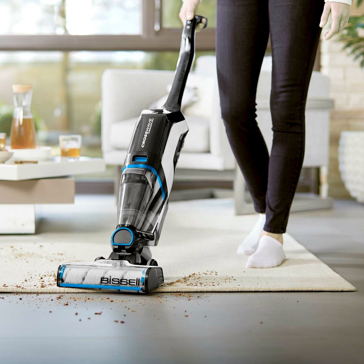 Bissell Crosswave Max Cordless Vacuum Cleaner 2767E, High Performance Cleaning: Vacuum, Mop And Dry In One Go.