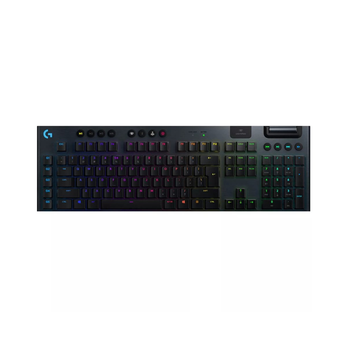 Logitech Lightspeed Wireless G915 Mechanical Gaming Keyboard (Clicky Switch)
