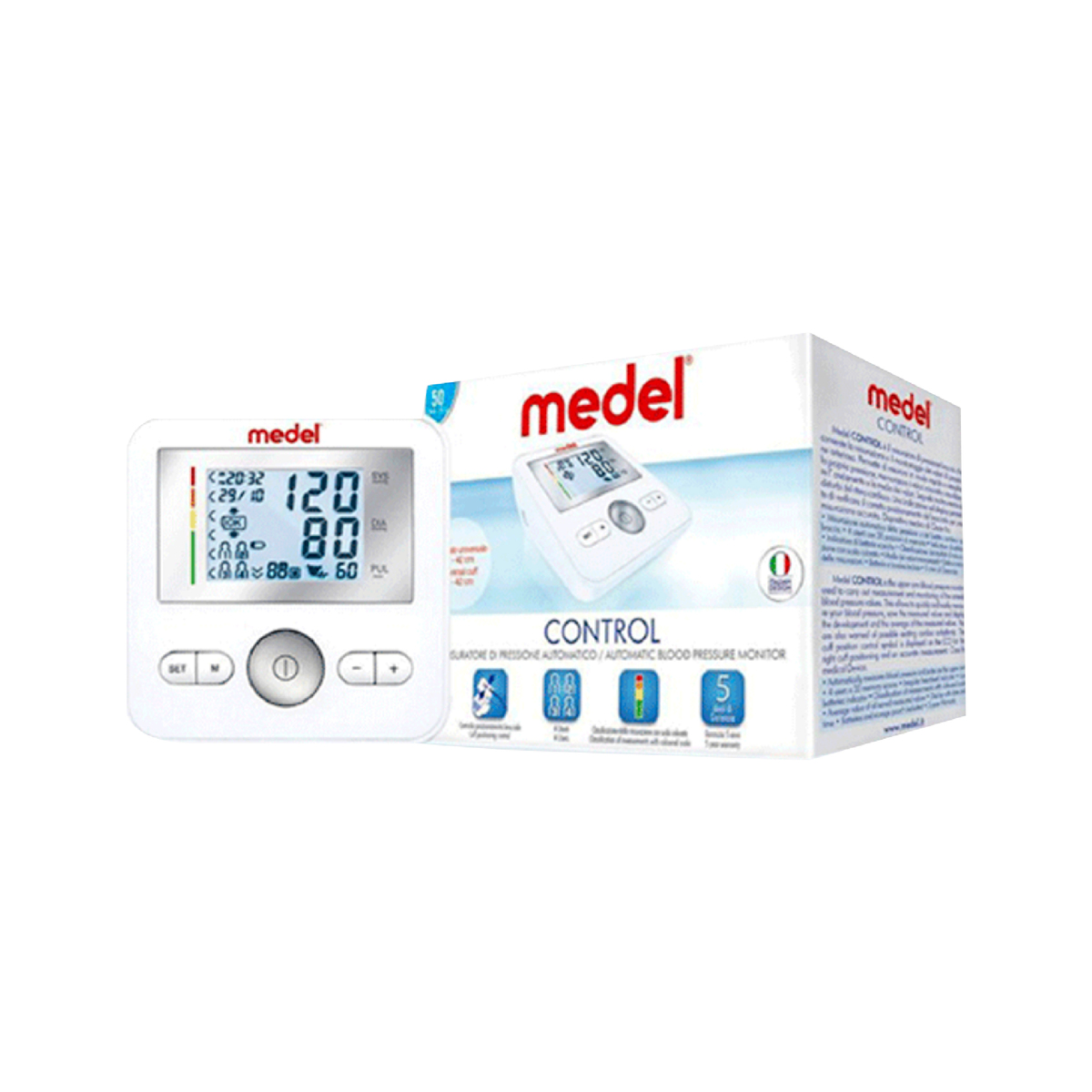 Medel BP Monitor Control REF 95142 + Gmate Smart Glucose Monitor PG101-CE