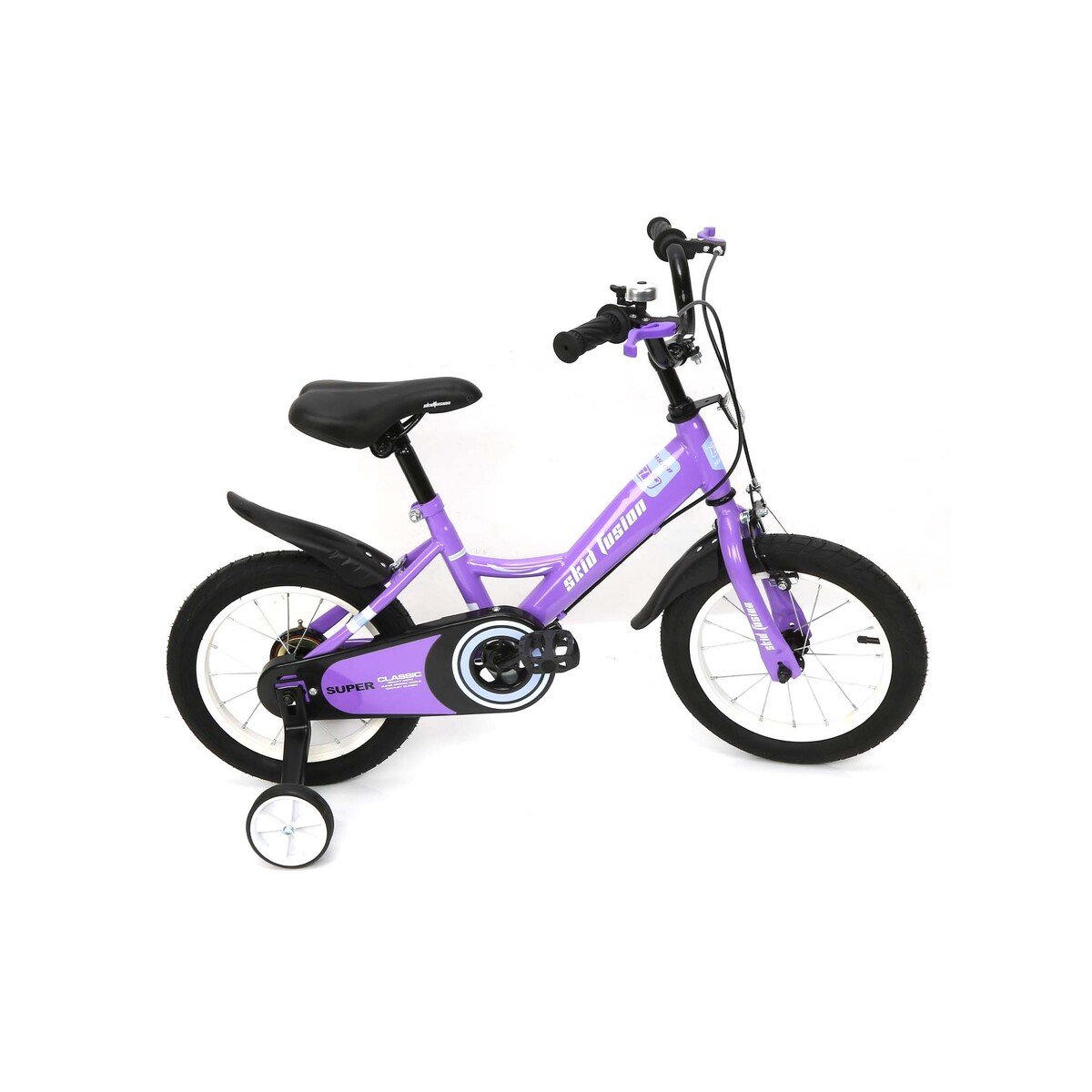 Skid Fusion Kids Bicycle 14" MD10-14 Purple