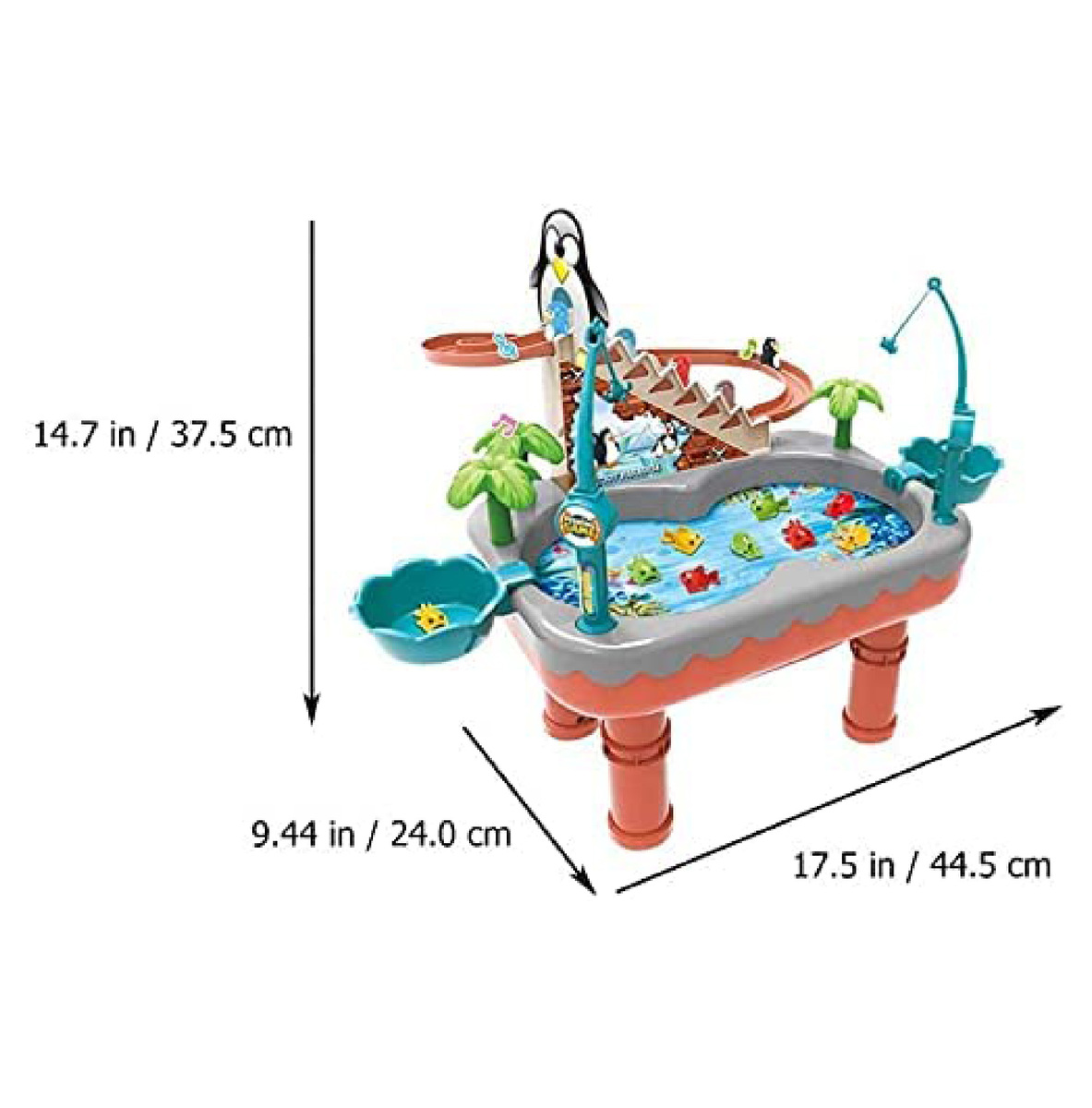 Penguin Slide Toy 2 in 1 Magnetic Fishing and Climbing Set 7713B