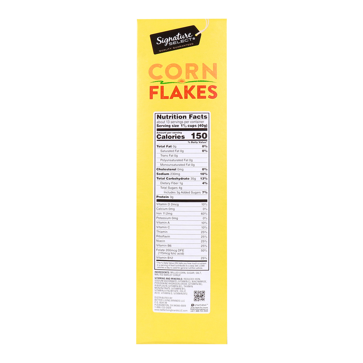 Signature Select Toasted Flakes Of Corn Cereal 510g