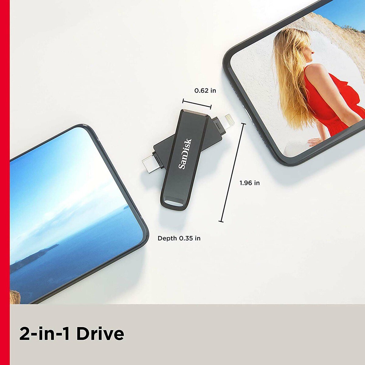 Sandisk Dual Drive iXpand IX70 256GB