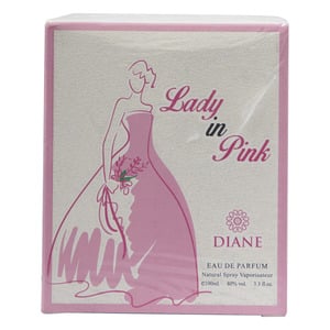 Diane Lady In Pink Eau De Parfum for Women 100 ml