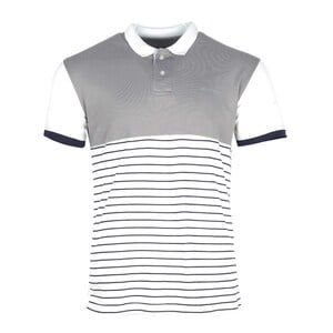 Sports Inc Men's T-Shirt Short Sleeve 2146 White/Gray Medium