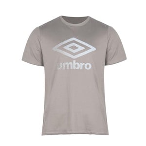 Umbro Men's T-Shirt Short Sleeve 65444U-GXQ Gray Small