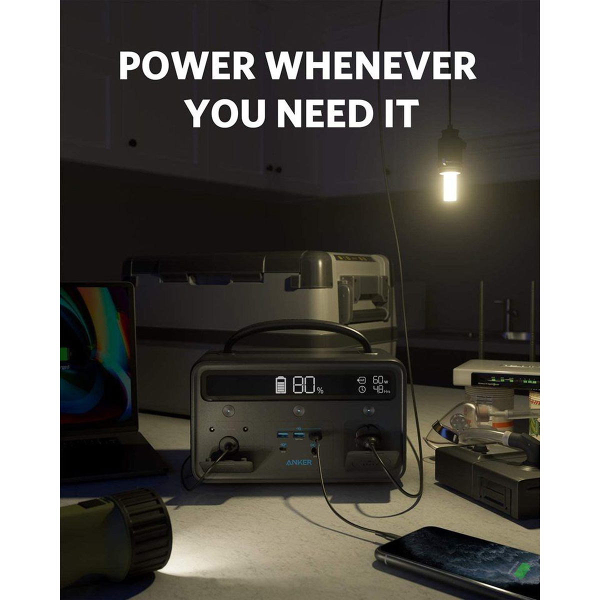 Anker PowerHouse II 400 Portable Power Station A1730211