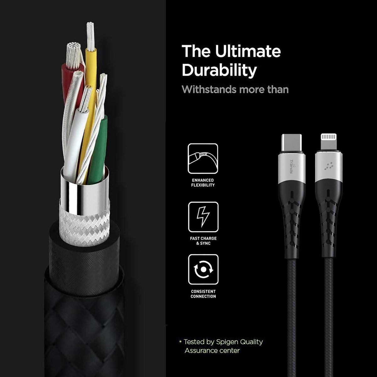 Trands Type-C to 3.5mm Male Aux Audio Cable AU1941 Online at Best