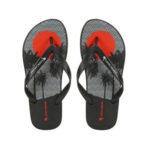 Copacabana Men's Slippers 82917 Black-Grey, 45-46