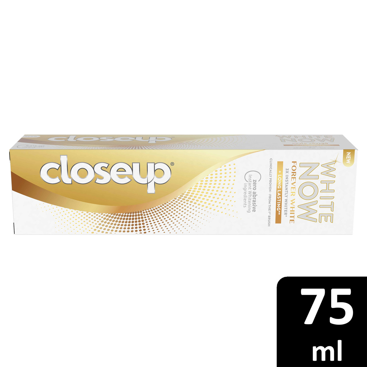 Closeup Close Up White Now Instant Whitening Toothpaste Forever White, 75 ml
