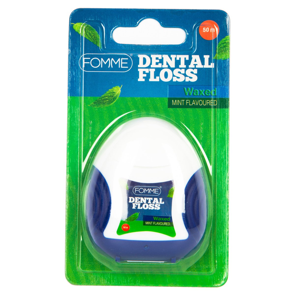 Fomme Waxed Mint Flavoured Dental Floss 50m 1pc
