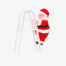 Party Fusion  X'mas Santa On Ladder AB-38003 40cm Assorted
